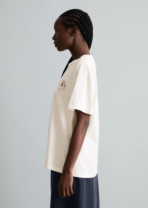 DfC T-Shirt relaxed — Silky White