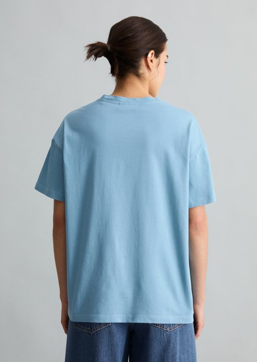 DfC T-Shirt relaxed — Blue Dawn