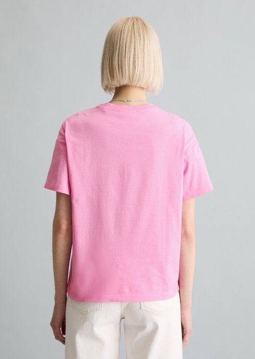 DfC T-Shirt relaxed — Pale Bubblegum