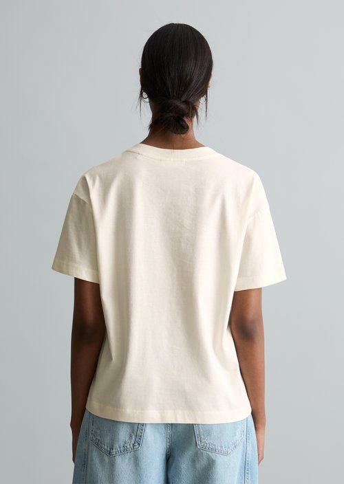 DfC T-Shirt regular — Silky White