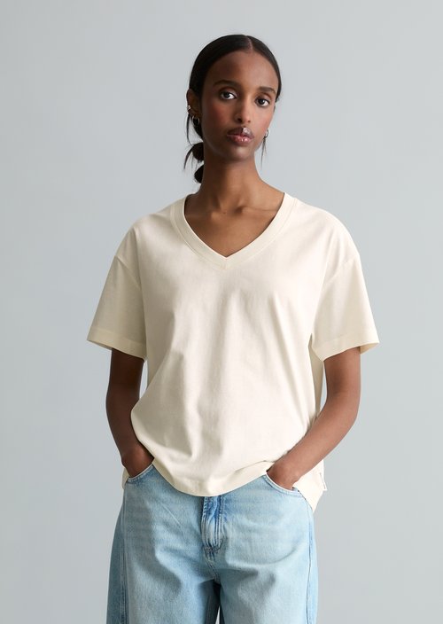DfC T-Shirt regular — Silky White