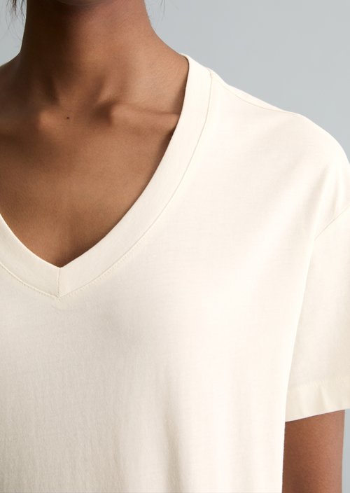 DfC T-Shirt regular — Silky White