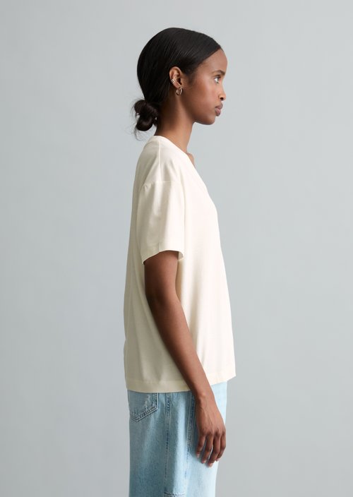 DfC T-Shirt regular — Silky White