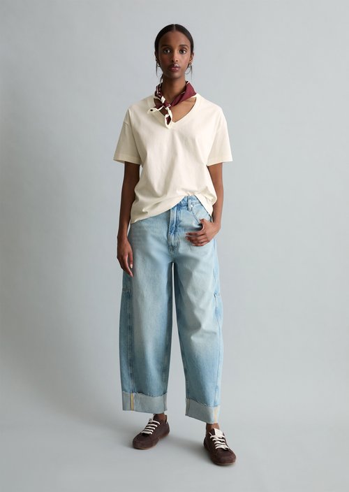 DfC T-Shirt regular — Silky White