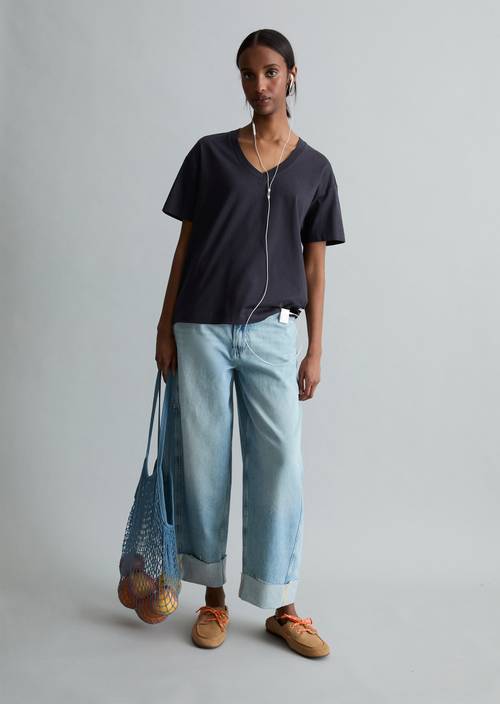 DfC T-Shirt regular Blue Depths in Frontalansicht