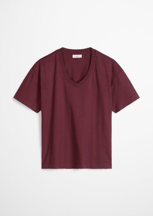 DfC T-Shirt regular — Merlot Red