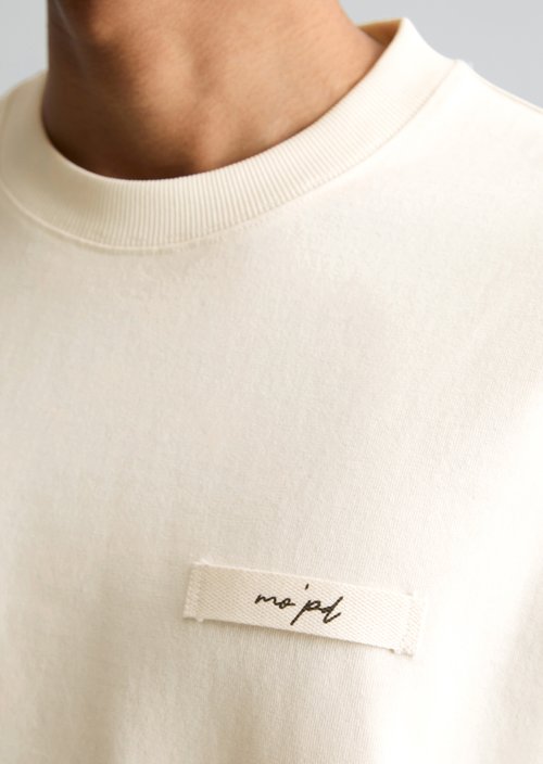 DfC T-Shirt relaxed — White Blush