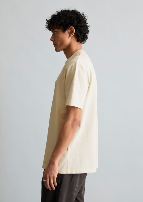 DfC T-Shirt relaxed — White Blush