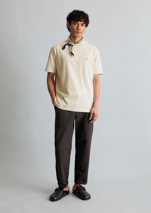 DfC T-Shirt relaxed — White Blush