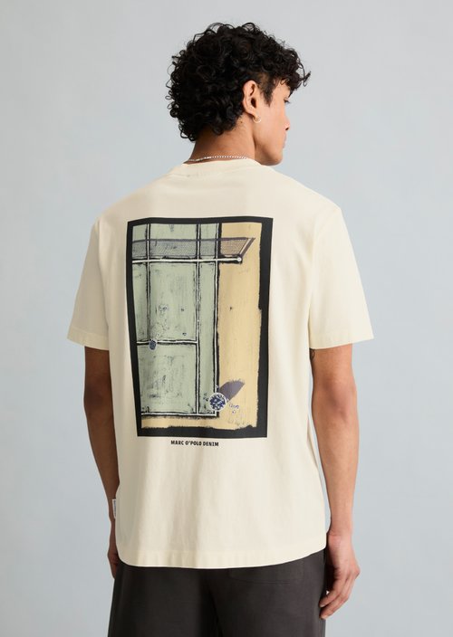 Relaxed T-shirt — White Blush