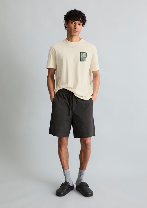 Relaxed T-shirt — White Blush