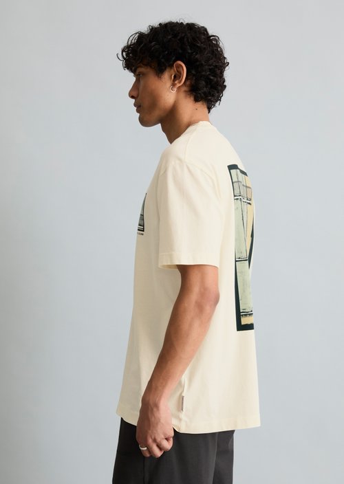 Relaxed T-shirt — White Blush
