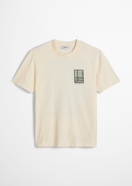 Relaxed T-shirt — White Blush