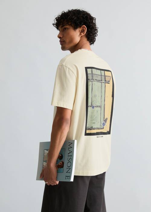 T-Shirt relaxed White Blush in Frontalansicht