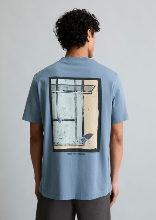 Relaxed T-shirt — Cadet Blue