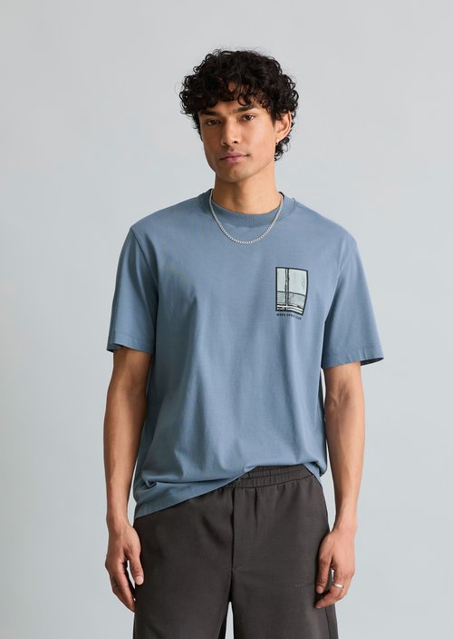 Relaxed T-shirt — Cadet Blue