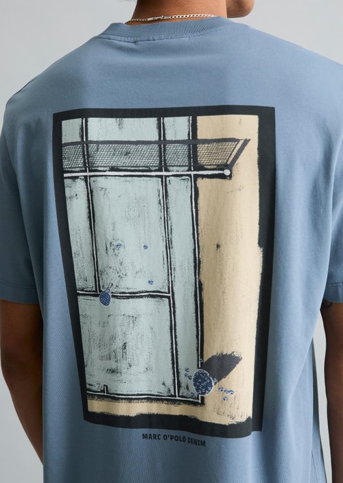 Relaxed T-shirt — Cadet Blue