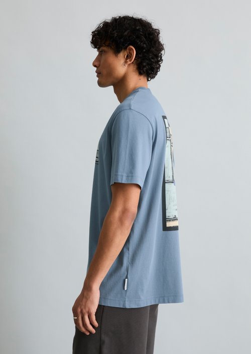 Relaxed T-shirt — Cadet Blue