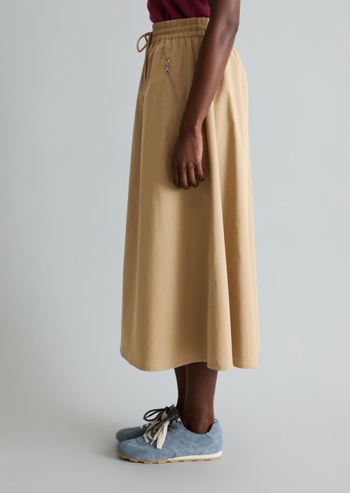 Flared skirt — Smoky Pine