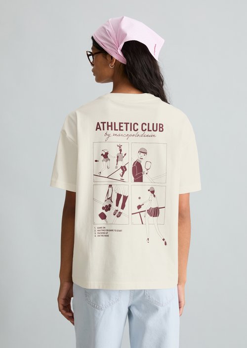 Relaxed T-shirt — Silky White