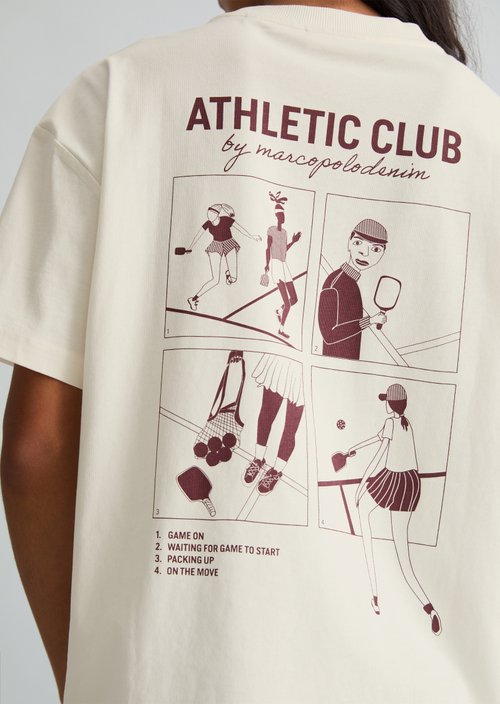 Relaxed T-shirt — Silky White