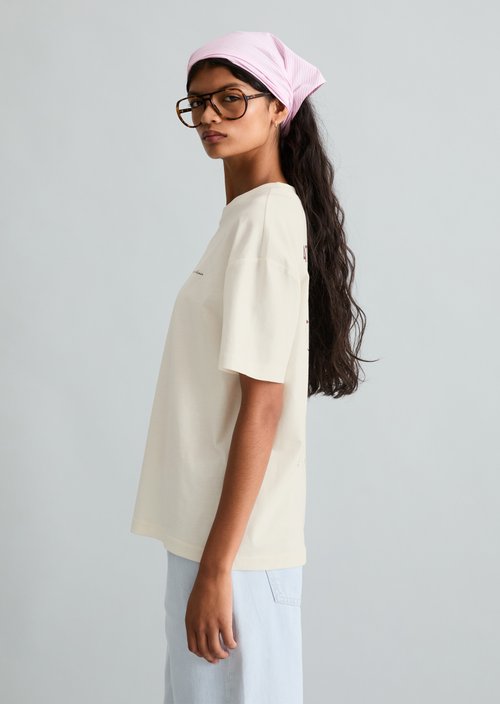 Relaxed T-shirt — Silky White