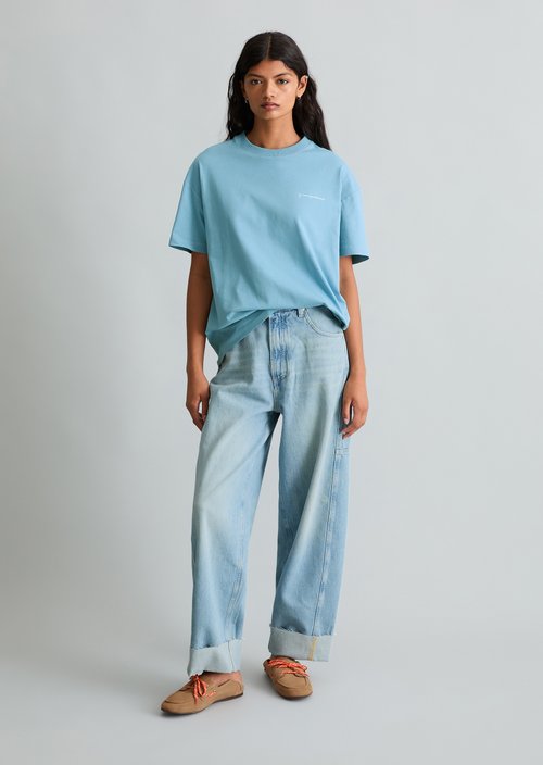Relaxed T-shirt — Blue Dawn