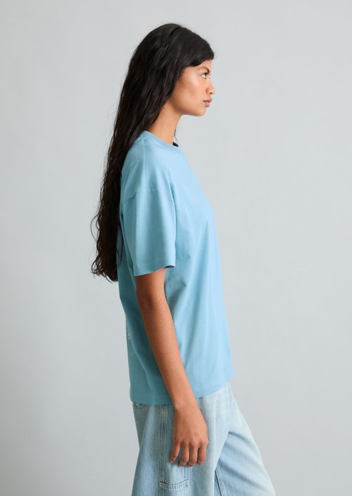 Relaxed T-shirt — Blue Dawn
