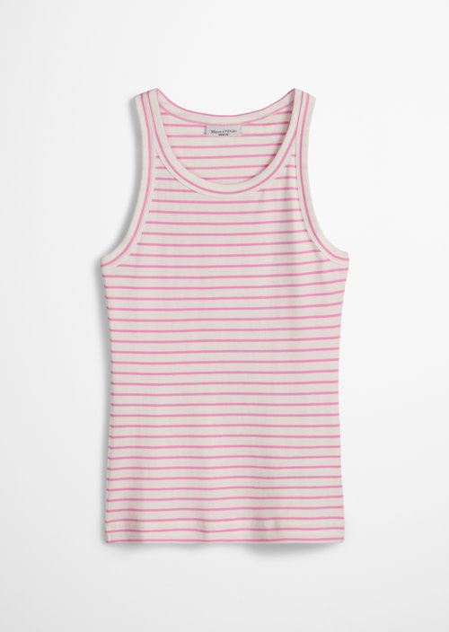 Striped tank top slim — Offwhite