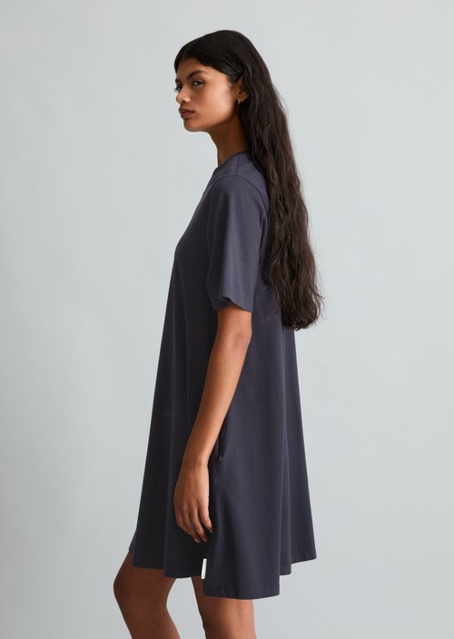 DfC Flared jersey dress — Blue Depths