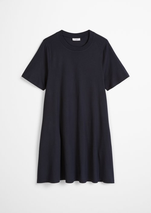 DfC Flared jersey dress — Blue Depths
