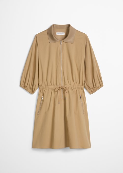 Relaxed short dress — Smoky Pine