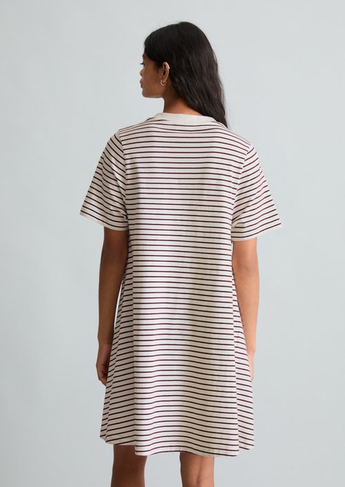 DfC Flared jersey dress — Offwhite