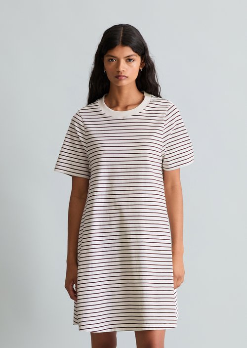 DfC Flared jersey dress — Offwhite
