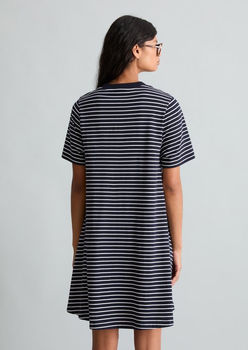 DfC Flared jersey dress — Dark Blue