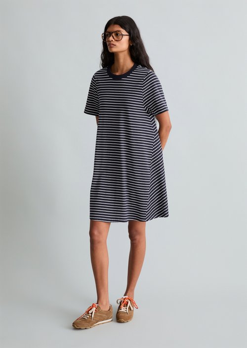 DfC Flared jersey dress — Dark Blue