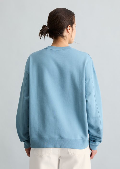 DfC oversize sweatshirt — Blue Dawn