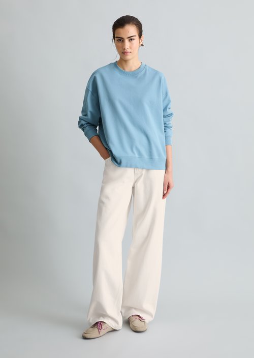 DfC oversize sweatshirt — Blue Dawn
