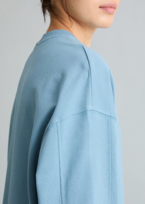 DfC oversize sweatshirt — Blue Dawn