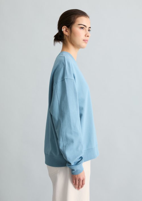 DfC oversize sweatshirt — Blue Dawn