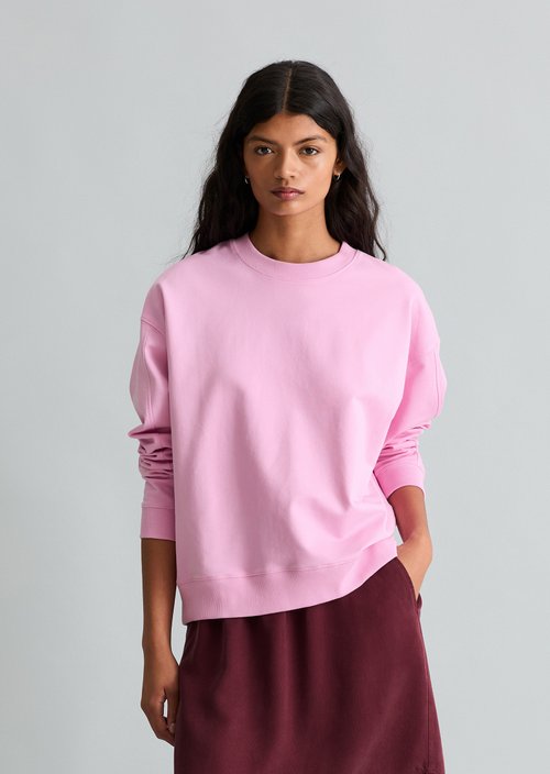 DfC oversize sweatshirt — Pale Bubblegum