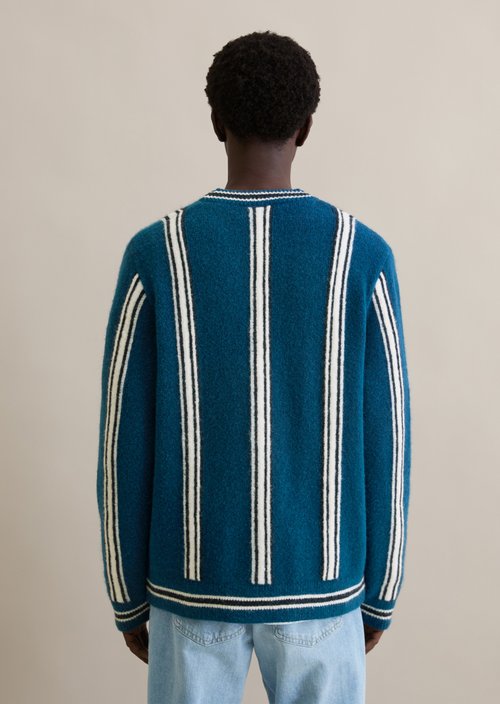 Regular cardigan — Dark Blue