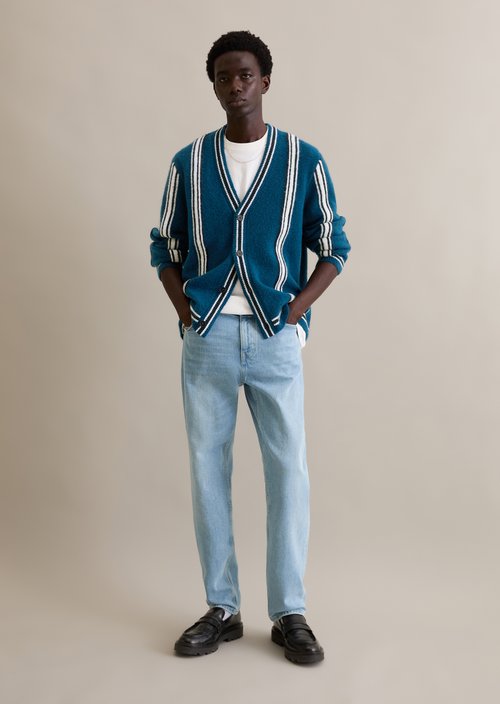 Regular cardigan — Dark Blue