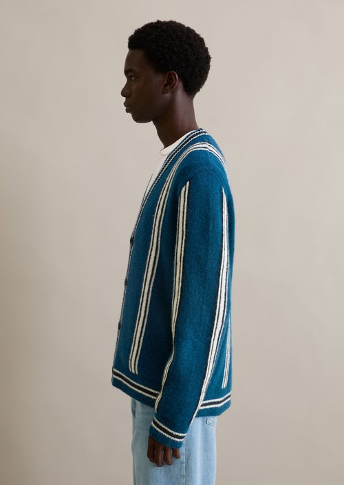 Regular cardigan — Dark Blue
