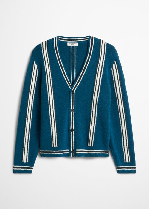 Regular cardigan — Dark Blue