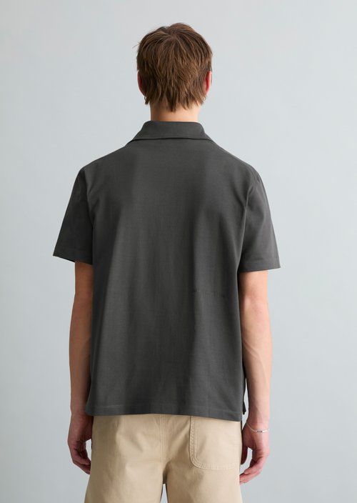 DfC oversized jersey shirt — Broken Graphite