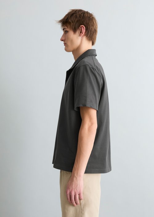 DfC oversized jersey shirt — Broken Graphite