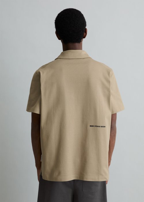 DfC oversized jersey shirt — Soft Brown