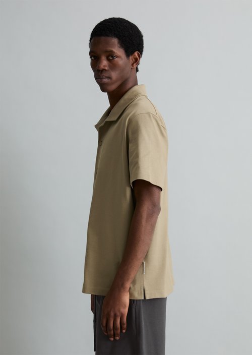 DfC oversized jersey shirt — Soft Brown