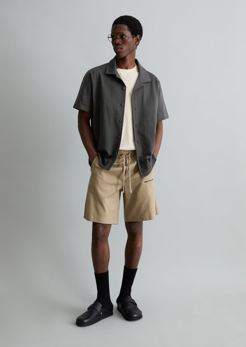 DfC jersey shorts — Soft Brown